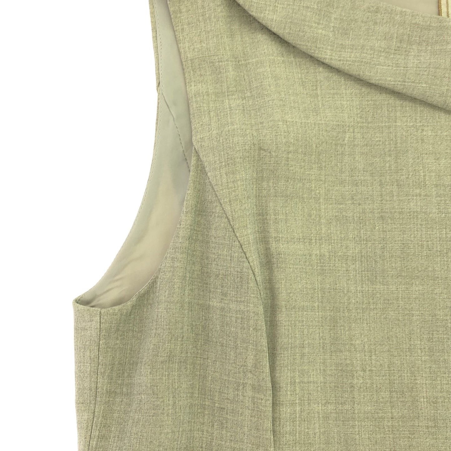 DaisyLin Light Grey Wool Dress - Timeless Elegance