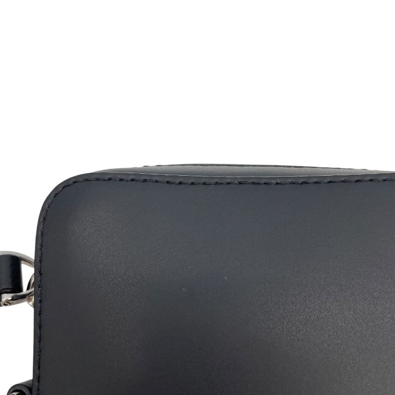 Valentino VLTN Logo Shoulder Bag in Black Leather - Unisex