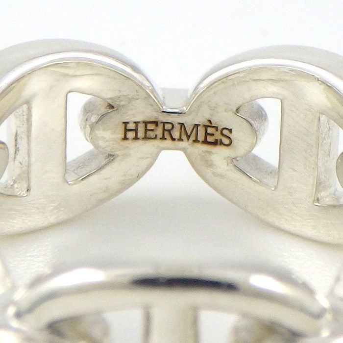 HERMES Chaine d'Ancre PM Ring in Silver 925 - Size 9