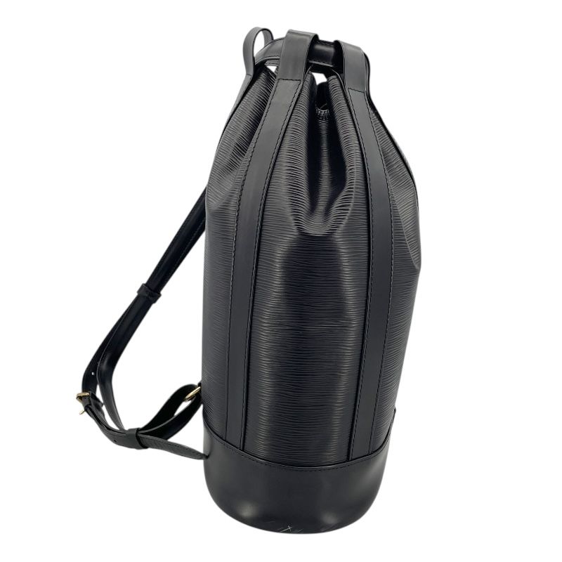Louis Vuitton Randonnee PM Backpack in Black Epi Leather