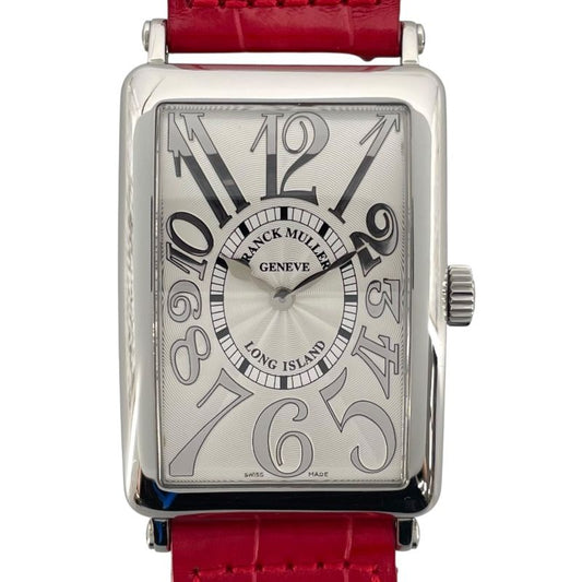 Franck Muller Long Island Relief 1002QZREL Silver Men's Watch