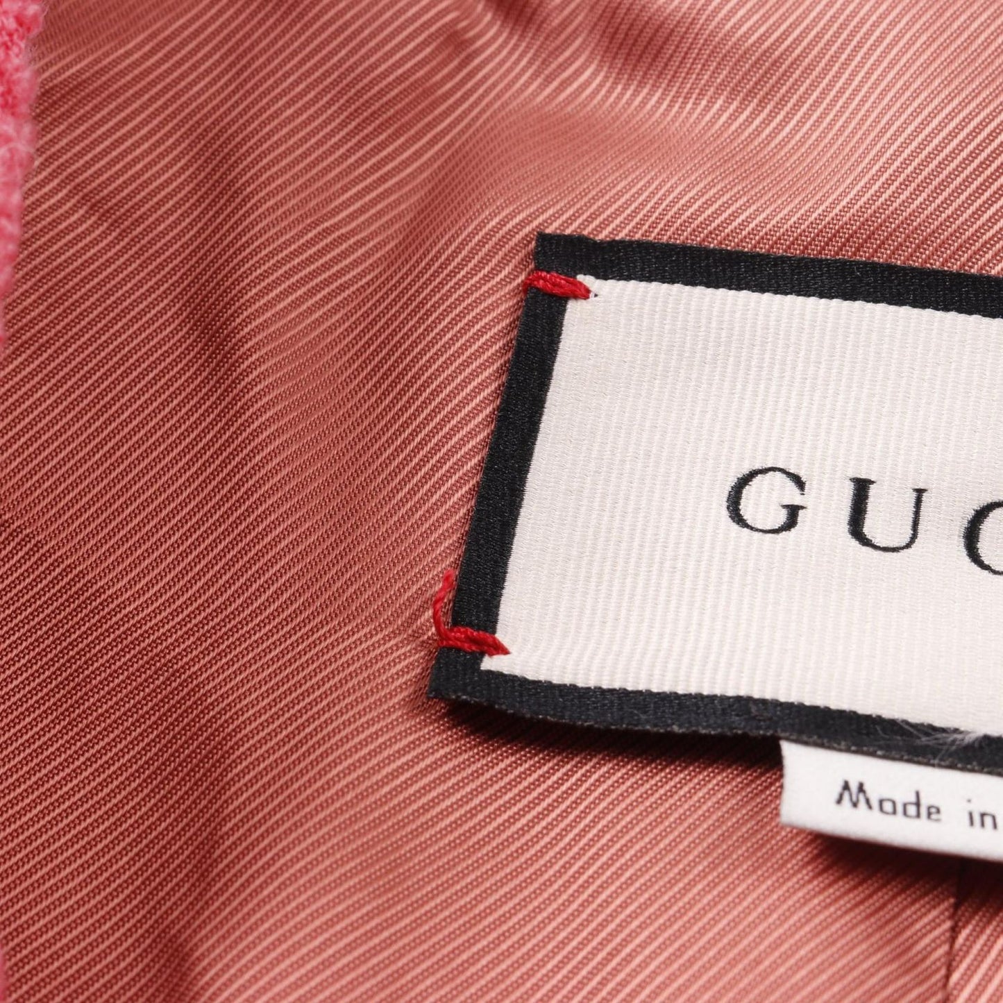 GUCCI Pink Wool & Nylon Jacket - Timeless Elegance