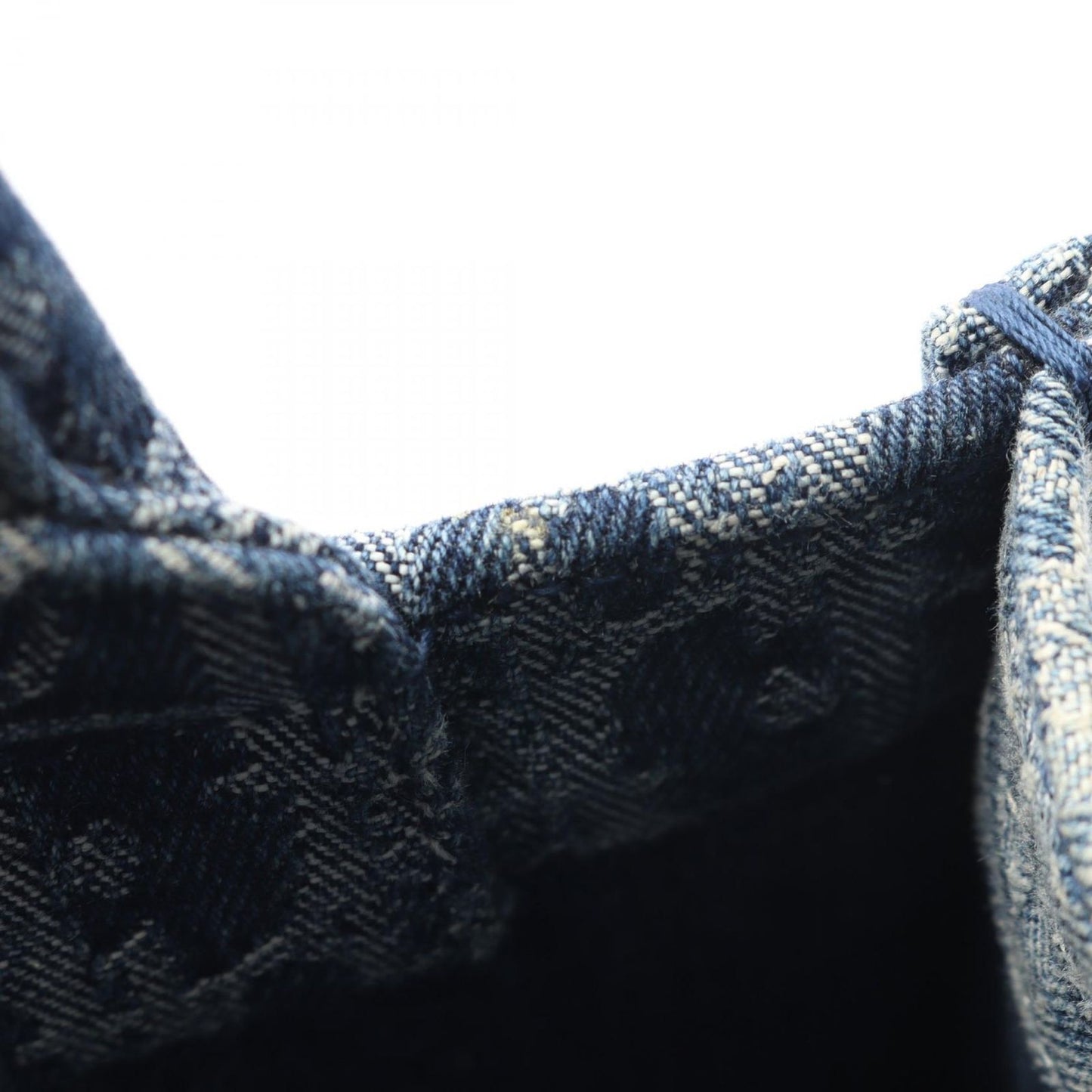 Dior Mini Book Tote Handbag in Denim Blue - Exquisite Craftsmanship