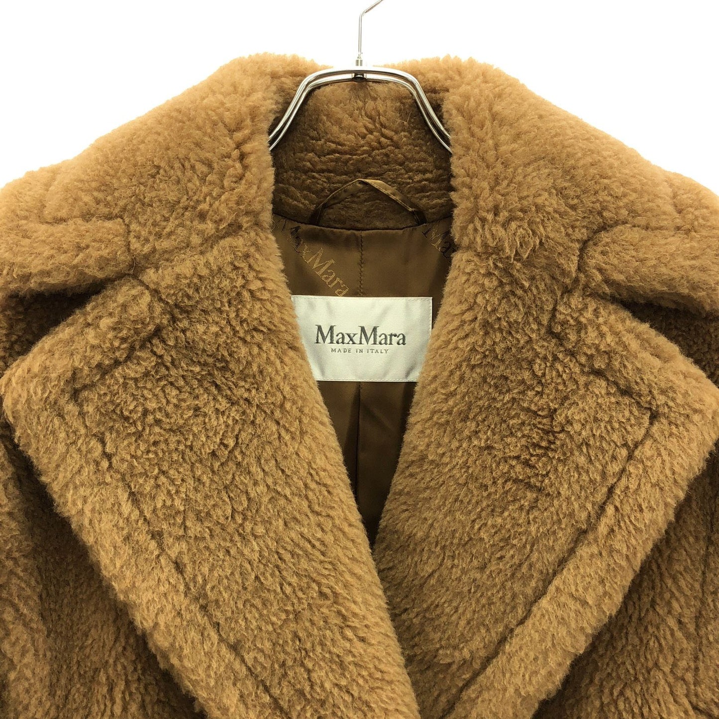 MAX MARA Teddy Bear Coat in Rich Brown - Exquisite Craftsmanship