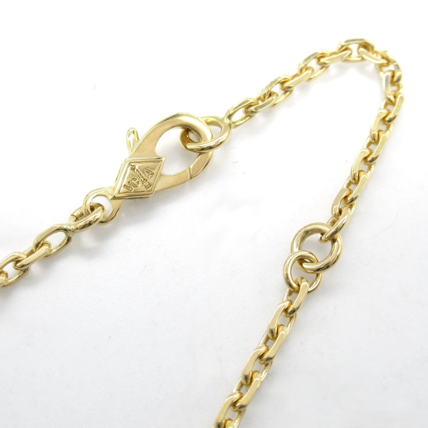 Van Cleef & Arpels Byzantine Alhambra Necklace in 18K Yellow Gold