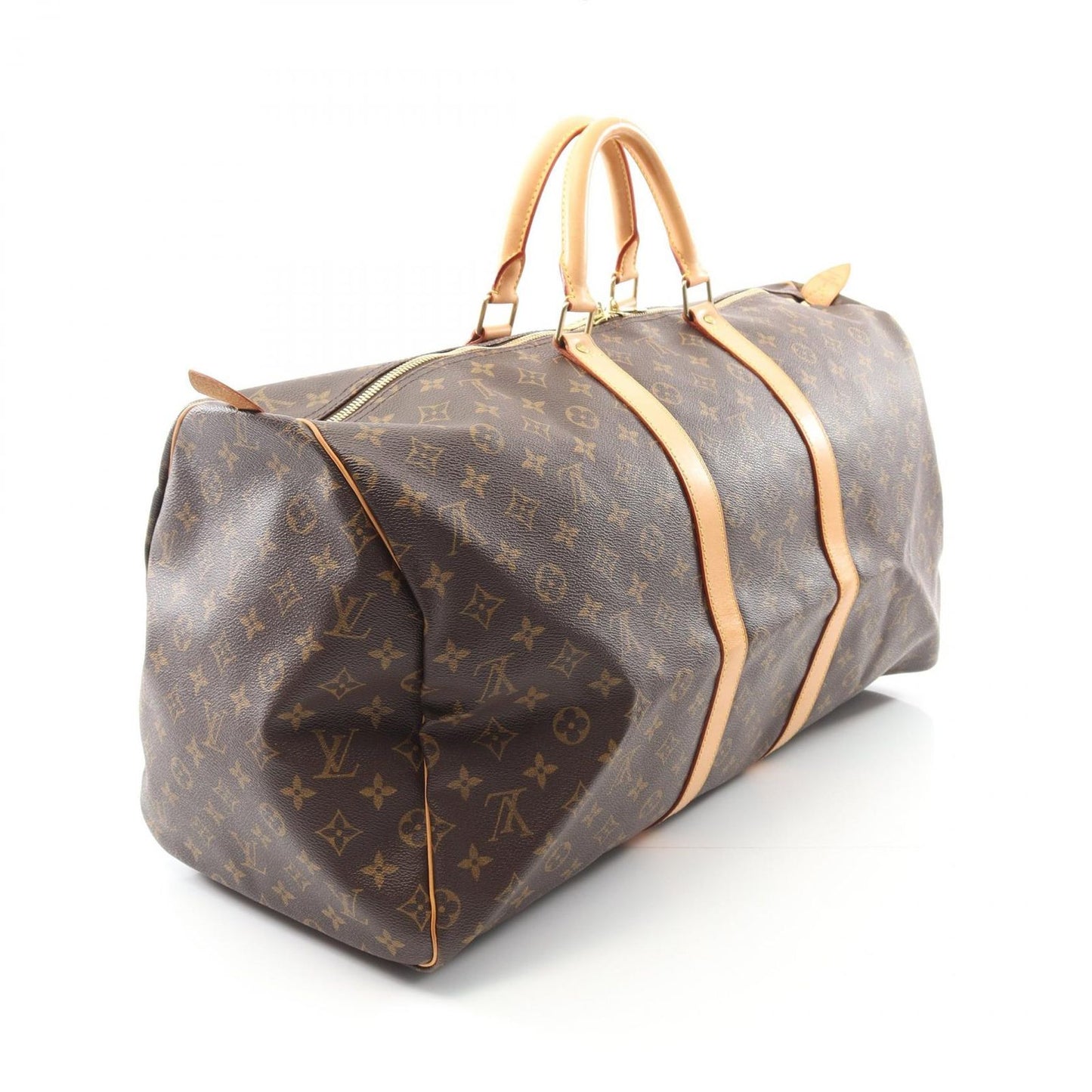 Louis Vuitton Monogram Keepall 55 Boston Bag - Timeless Elegance