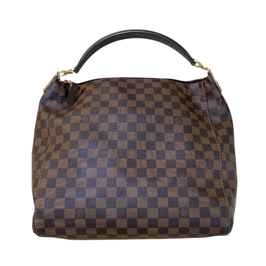 Louis Vuitton Polo Bellow N41184 PVC/Leather Shoulder Bag