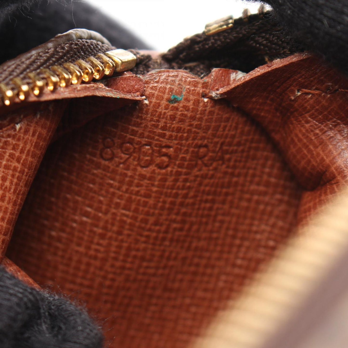 Louis Vuitton Trousse Ronde Pouch - Timeless Elegance in Brown