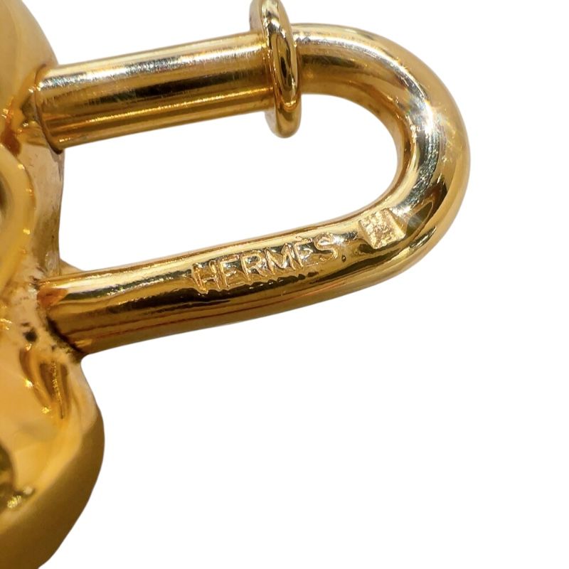 HERMES Elephant Cadena Gold Metal Accessory for Women