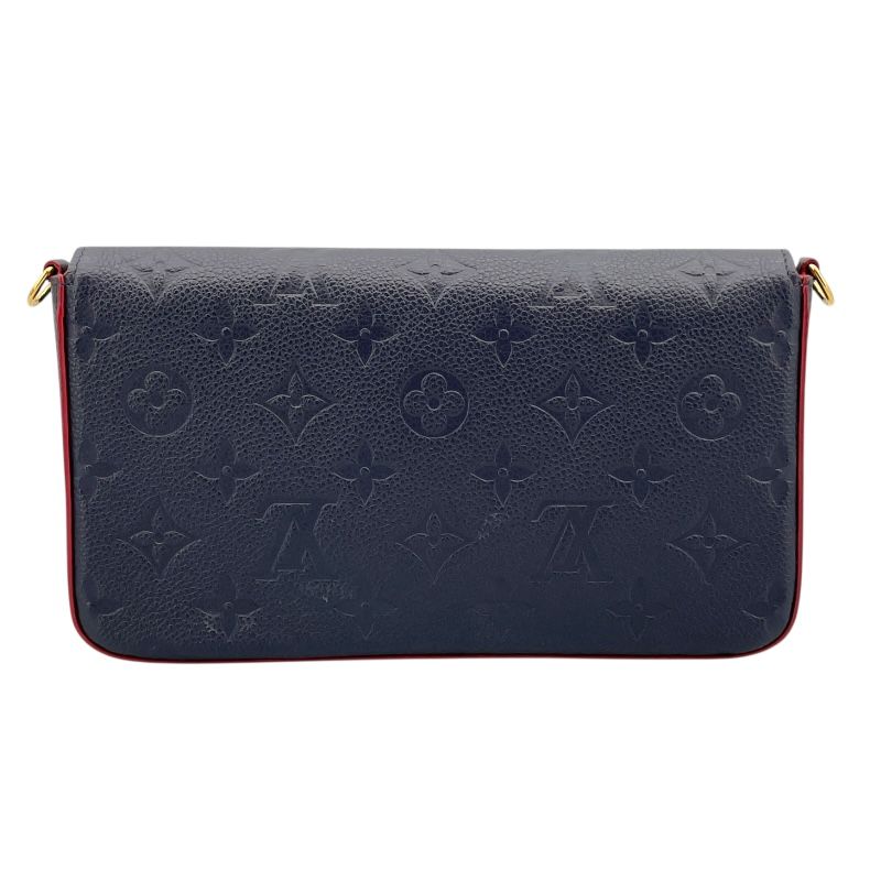 Louis Vuitton Pochette Felicie M64099 Navy/Marine Rouge