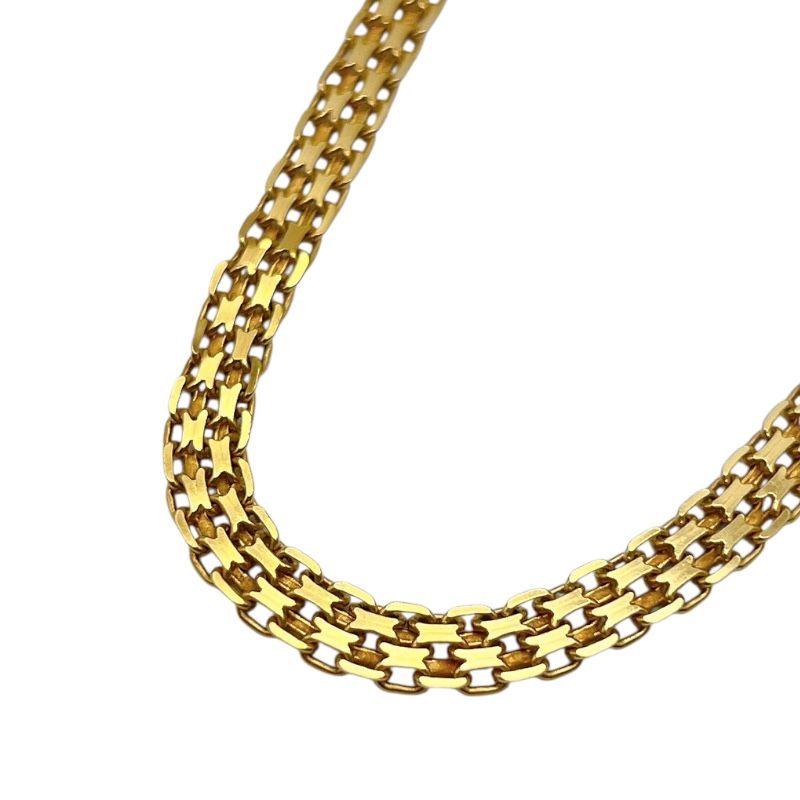Exquisite K18YG Gold Design Necklace for Women