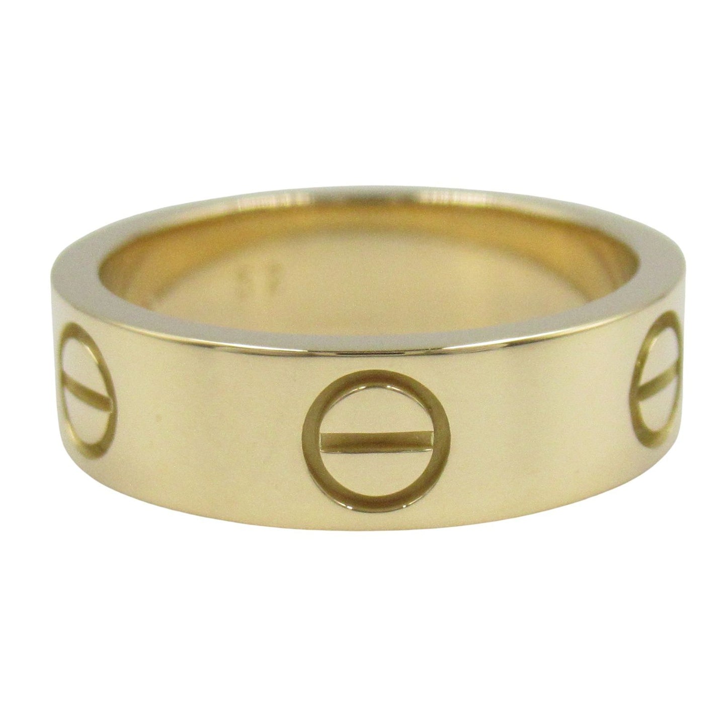 CARTIER Love Ring K18 Yellow Gold - Unisex Elegance