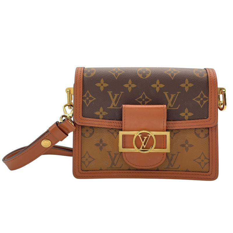 Louis Vuitton Dauphine Mini Shoulder Bag - Monogram Reverse Brown