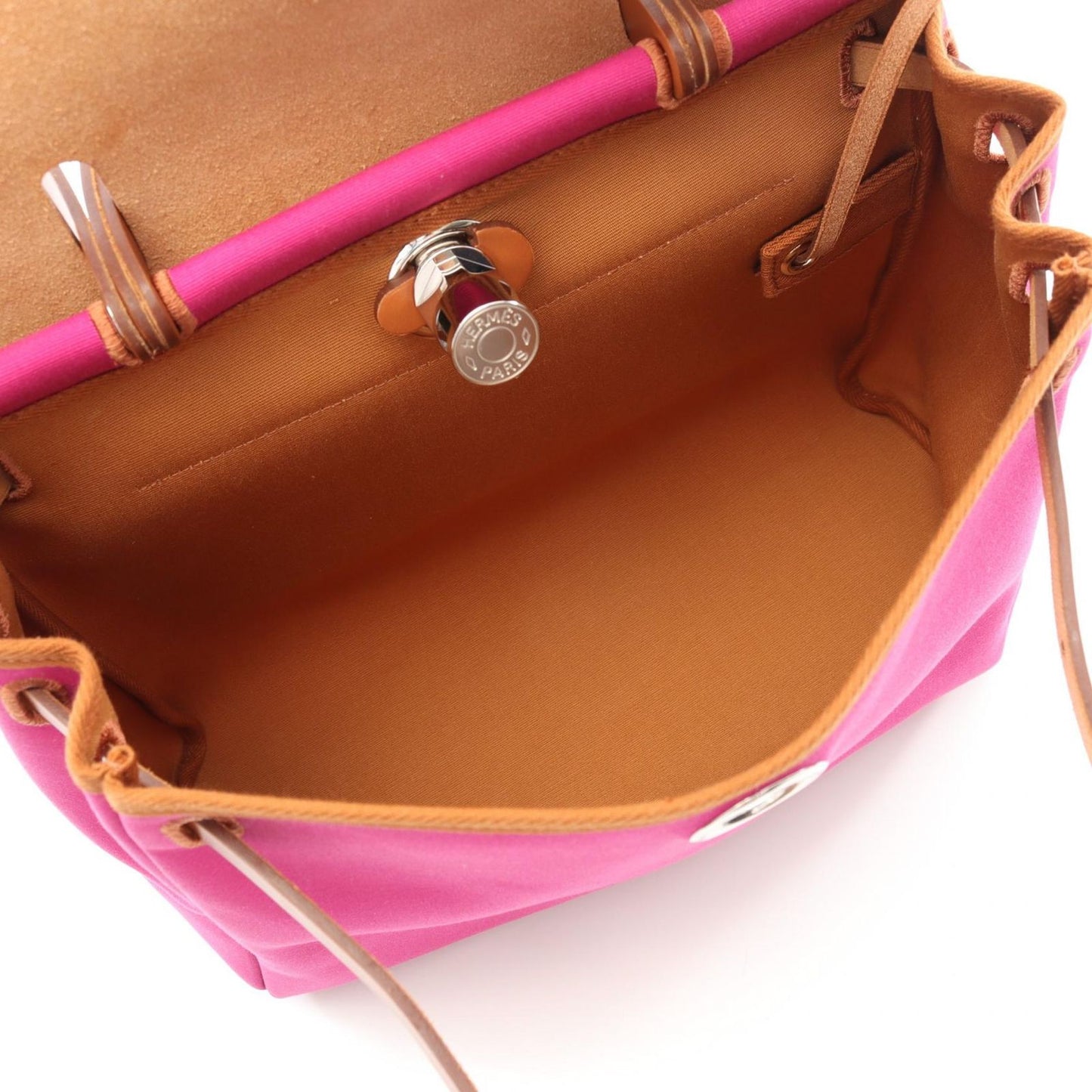 HERMES Élan Handbag in Magnolia & Dune - Exquisite Craftsmanship