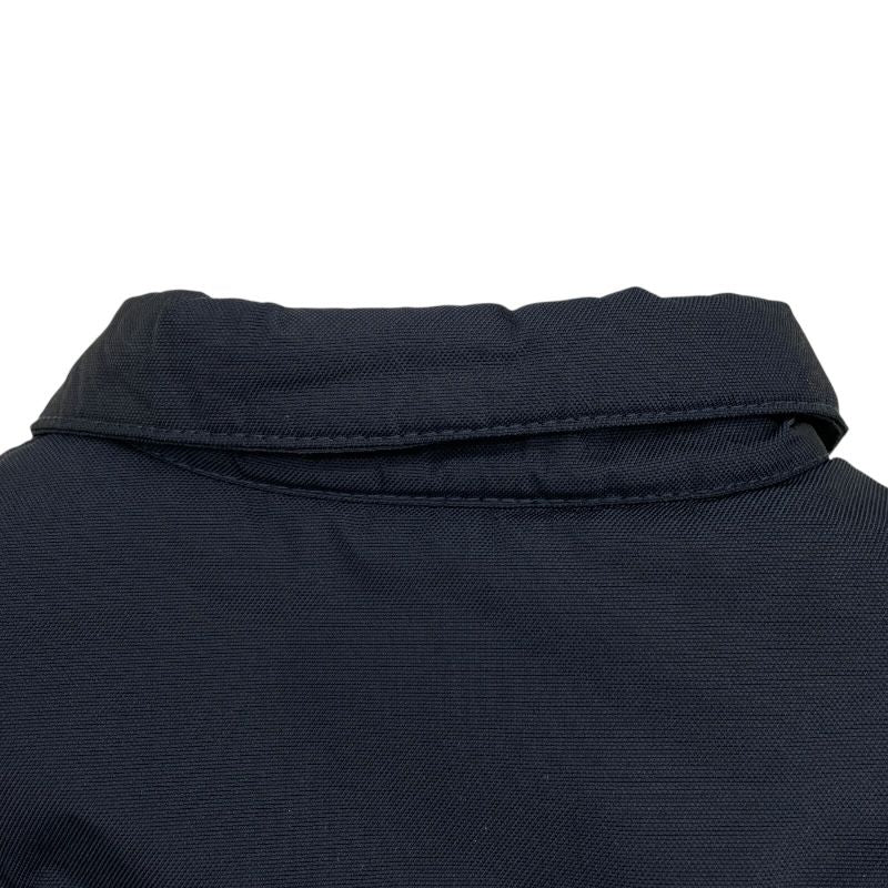 DSQUARED Logo Print Quilted Jacket in Navy - Size 48