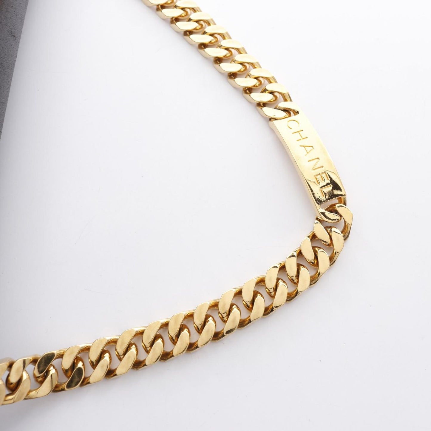 CHANEL Black Lambskin Coco Mark Chain Handbag - Timeless Elegance