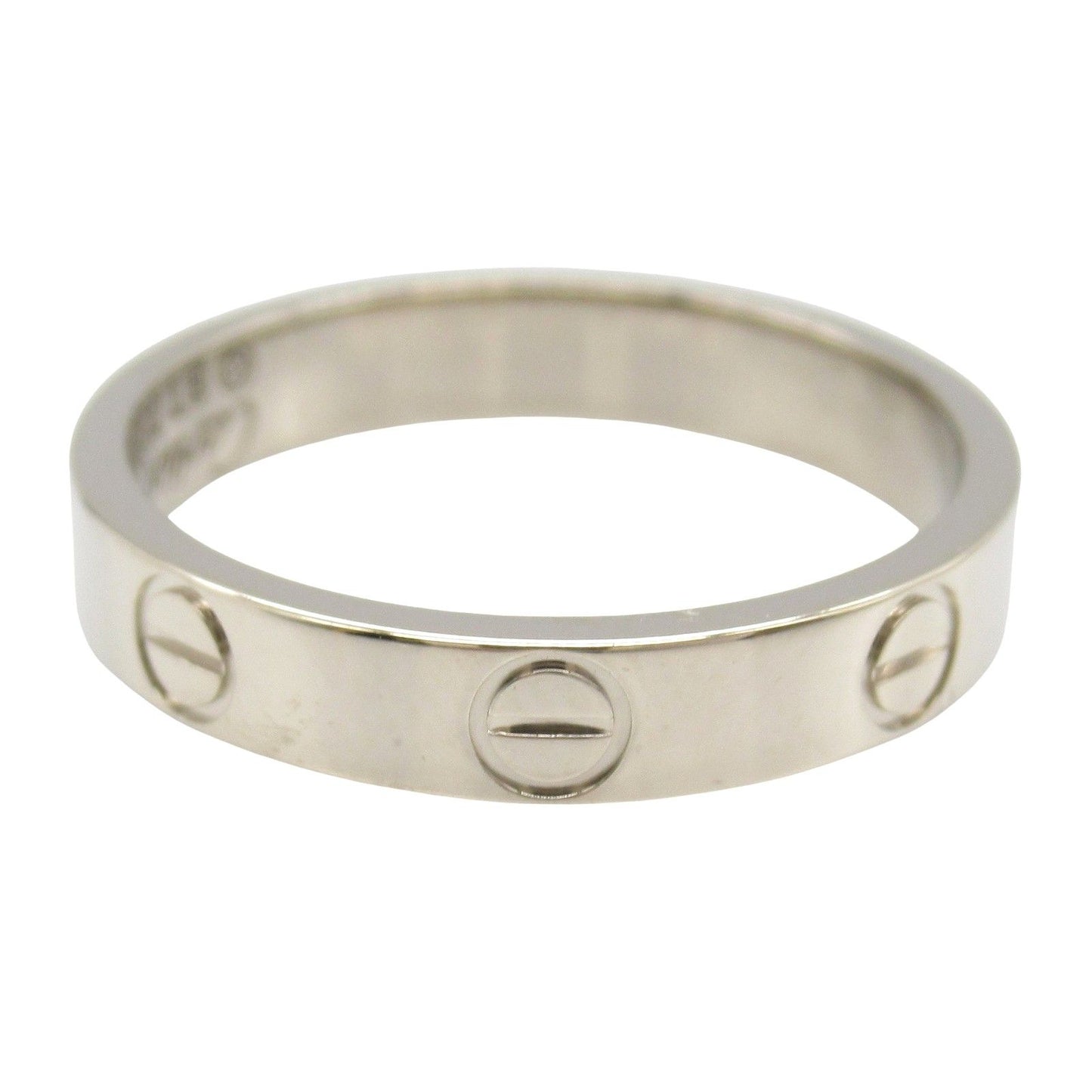 Cartier Mini Love Ring in 18K White Gold - Timeless Elegance