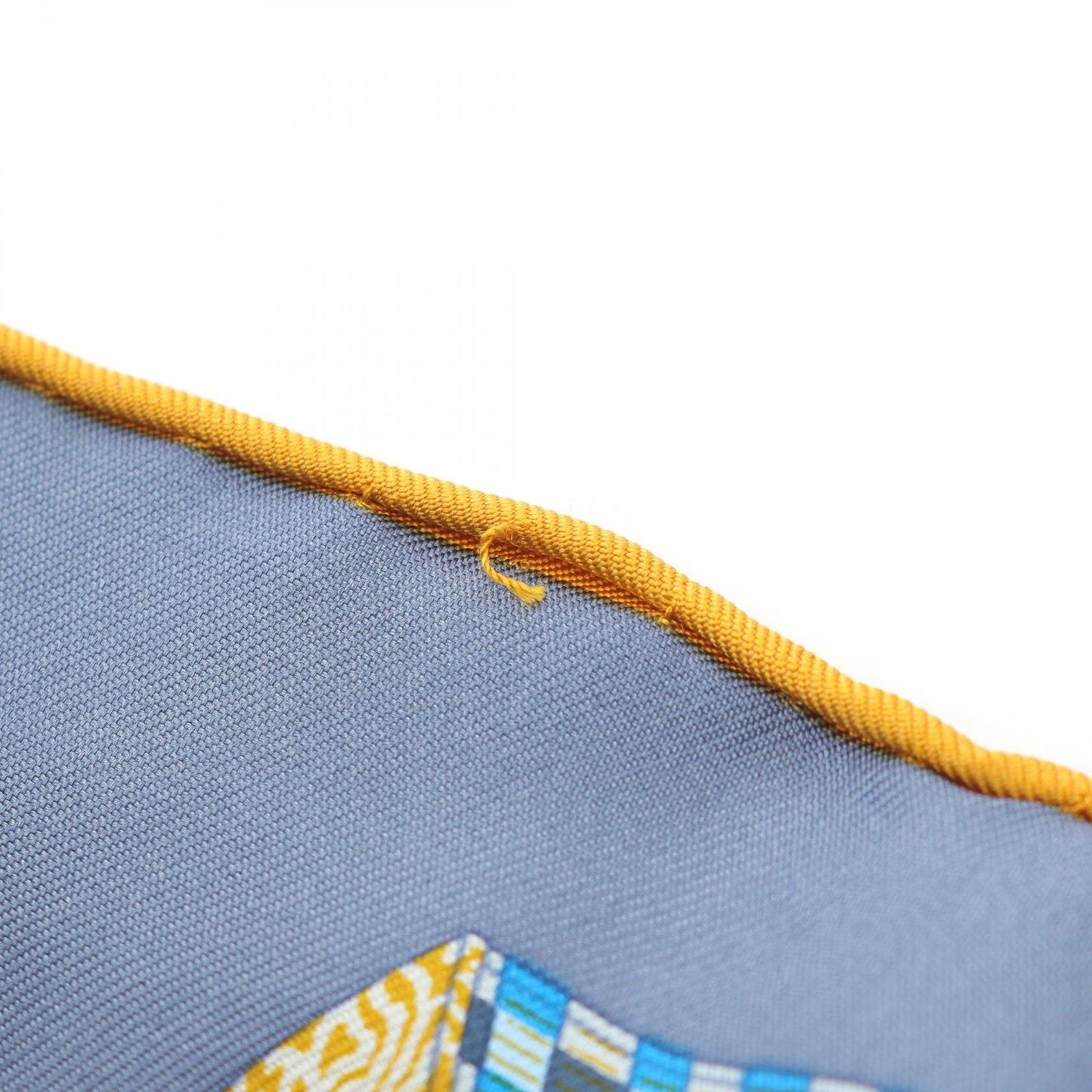 HERMES Petit Carré 45 Gavroche Lanternes Ballons Scarf - Gray Silk