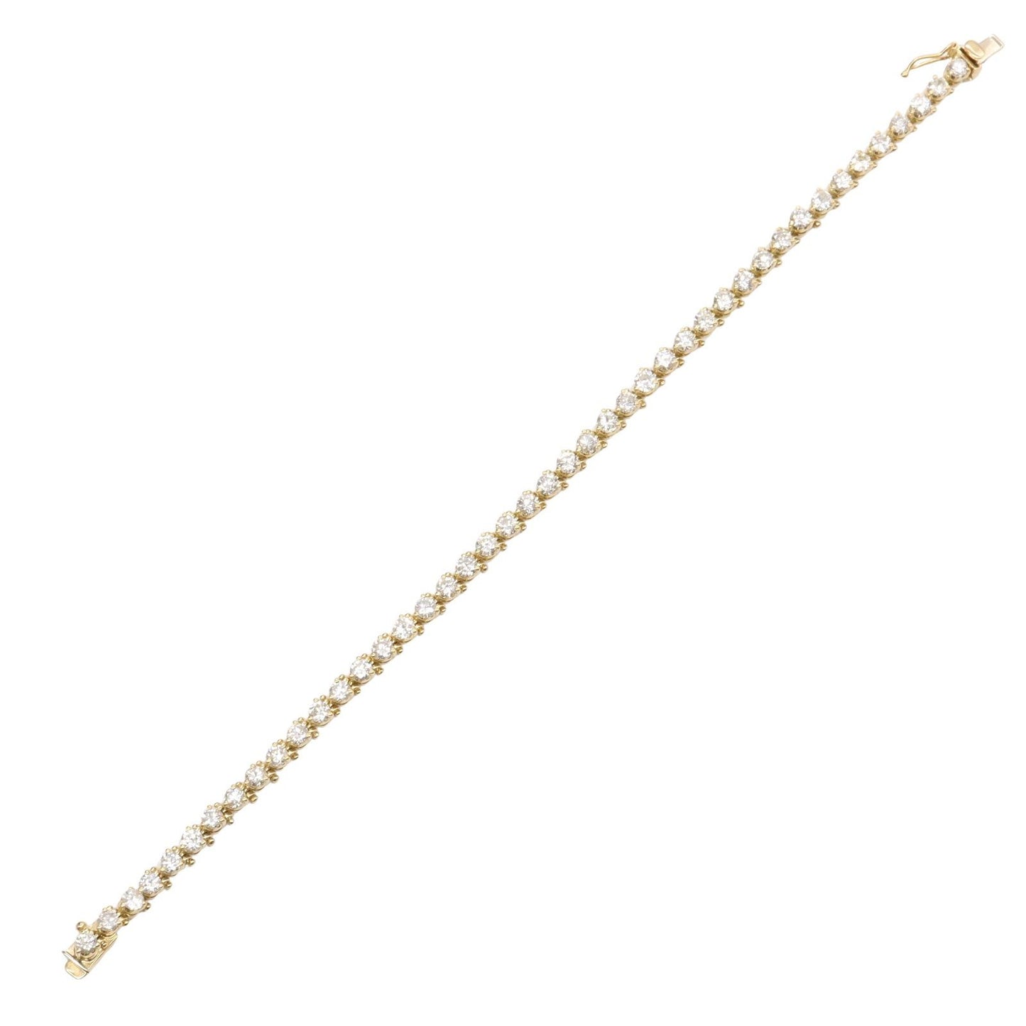 Exquisite K18 Yellow Gold Diamond Bracelet - 3.08ct Luxury