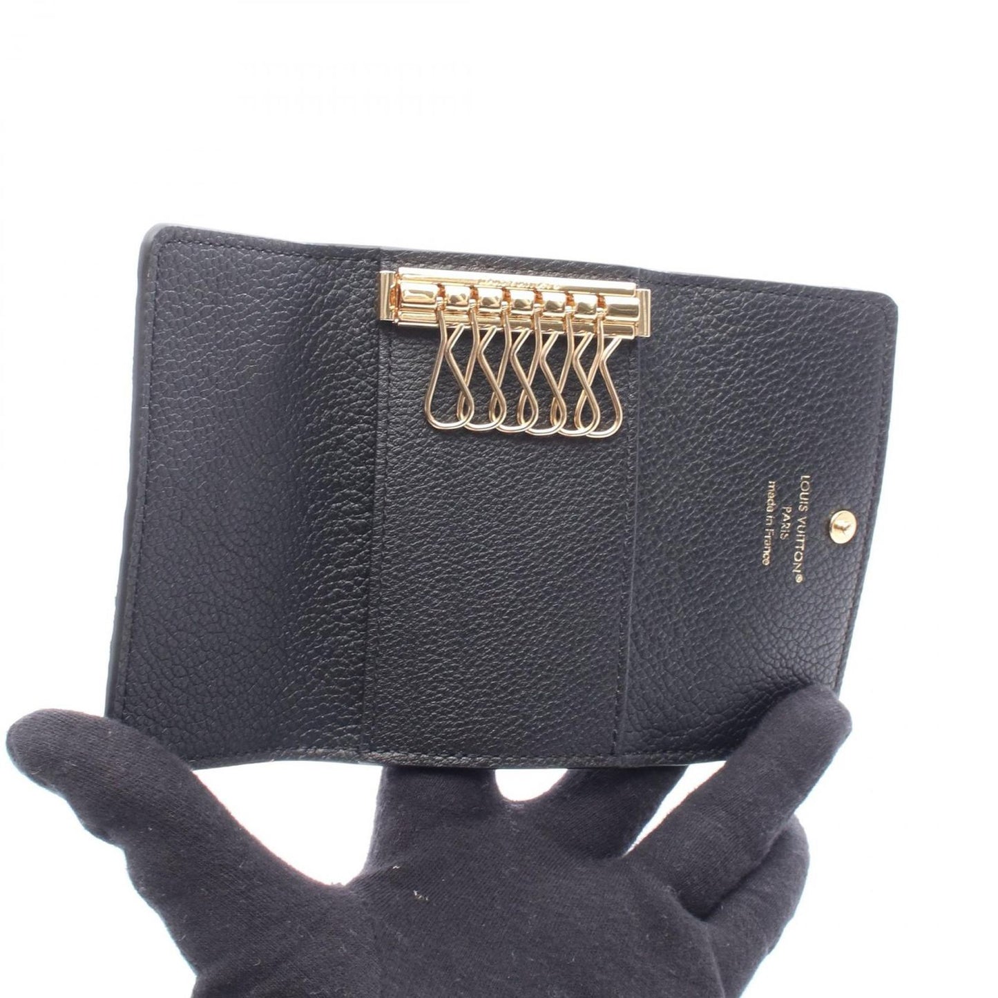 Louis Vuitton Multiclés 6 Key Holder in Noir Monogram Leather