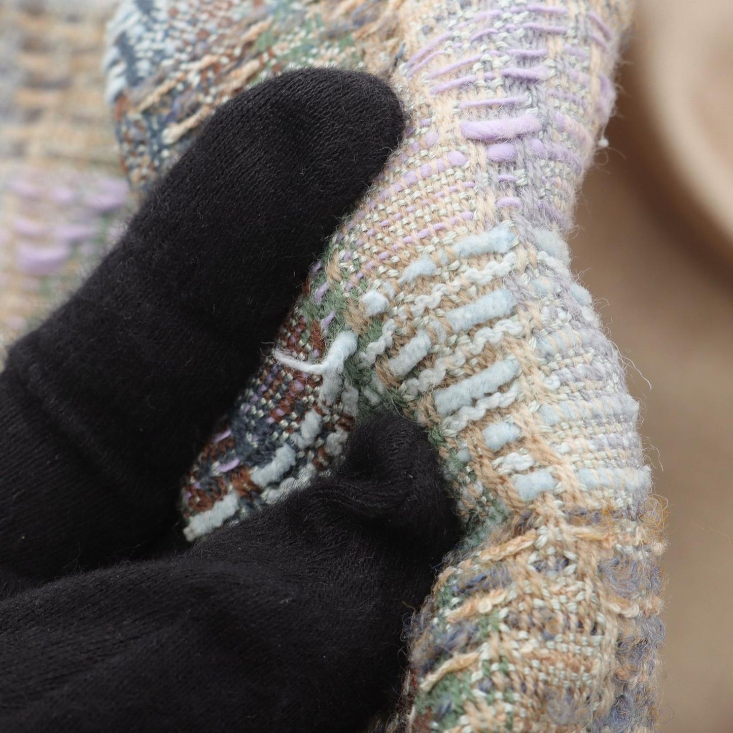 CHANEL Tweed Suit with Coco Mark Buttons - Timeless Elegance