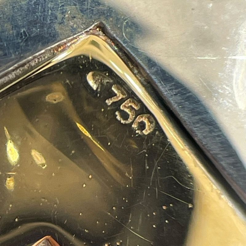 Tiffany & Co. 750YG/SV925 Combination Choker Necklace