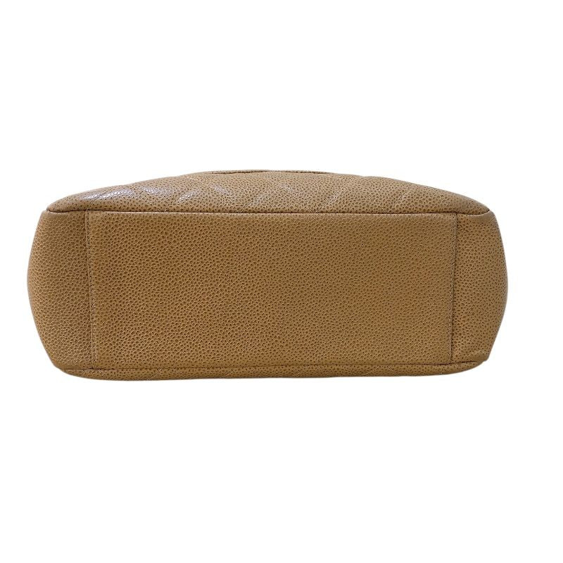 CHANEL PST Tote A50994 Caviar Leather with Gold Hardware