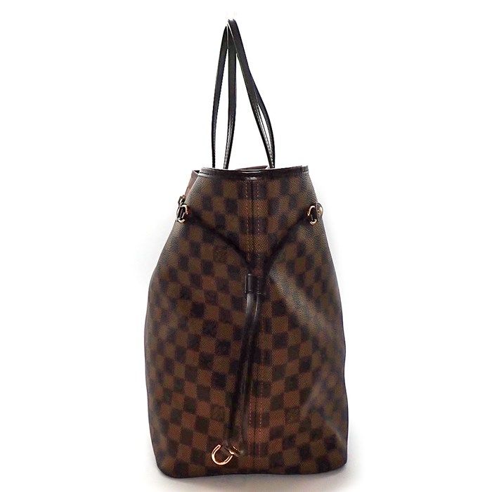 Louis Vuitton Neverfull GM Tote Bag - Brown & Red Damier Canvas