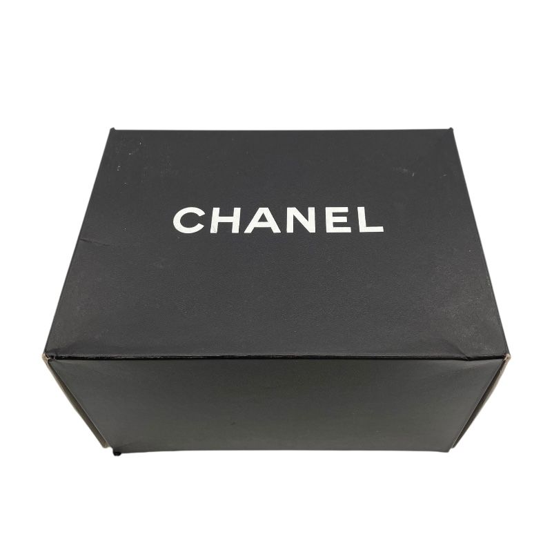 CHANEL Vanity A01997 Black Caviar Skin Handbag with Gold Hardware