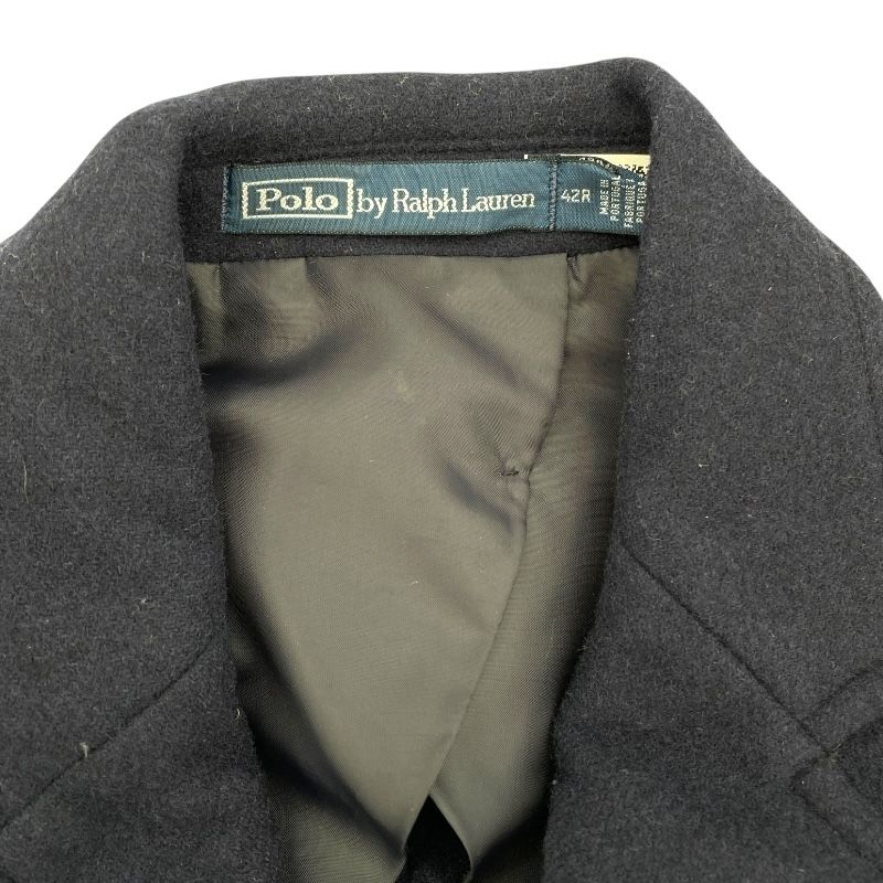 Ralph Lauren Wool Chester Coat in Navy - Timeless Elegance