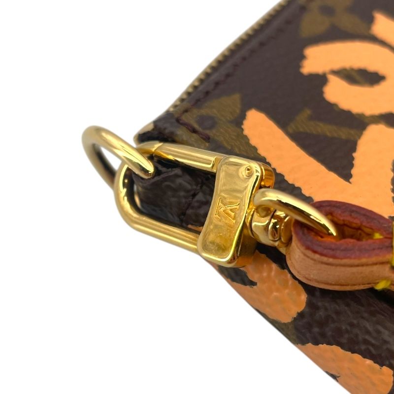 Louis Vuitton Monogram Graffiti Pochette Accessoires - Brown
