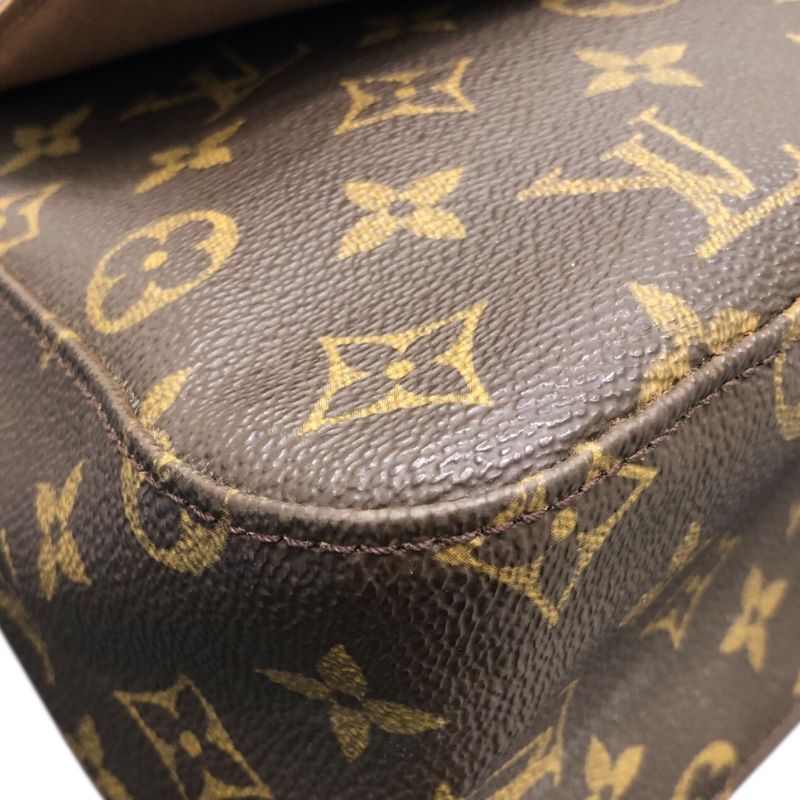 Louis Vuitton Mini Looping M51147 Monogram Canvas Handbag - Brown