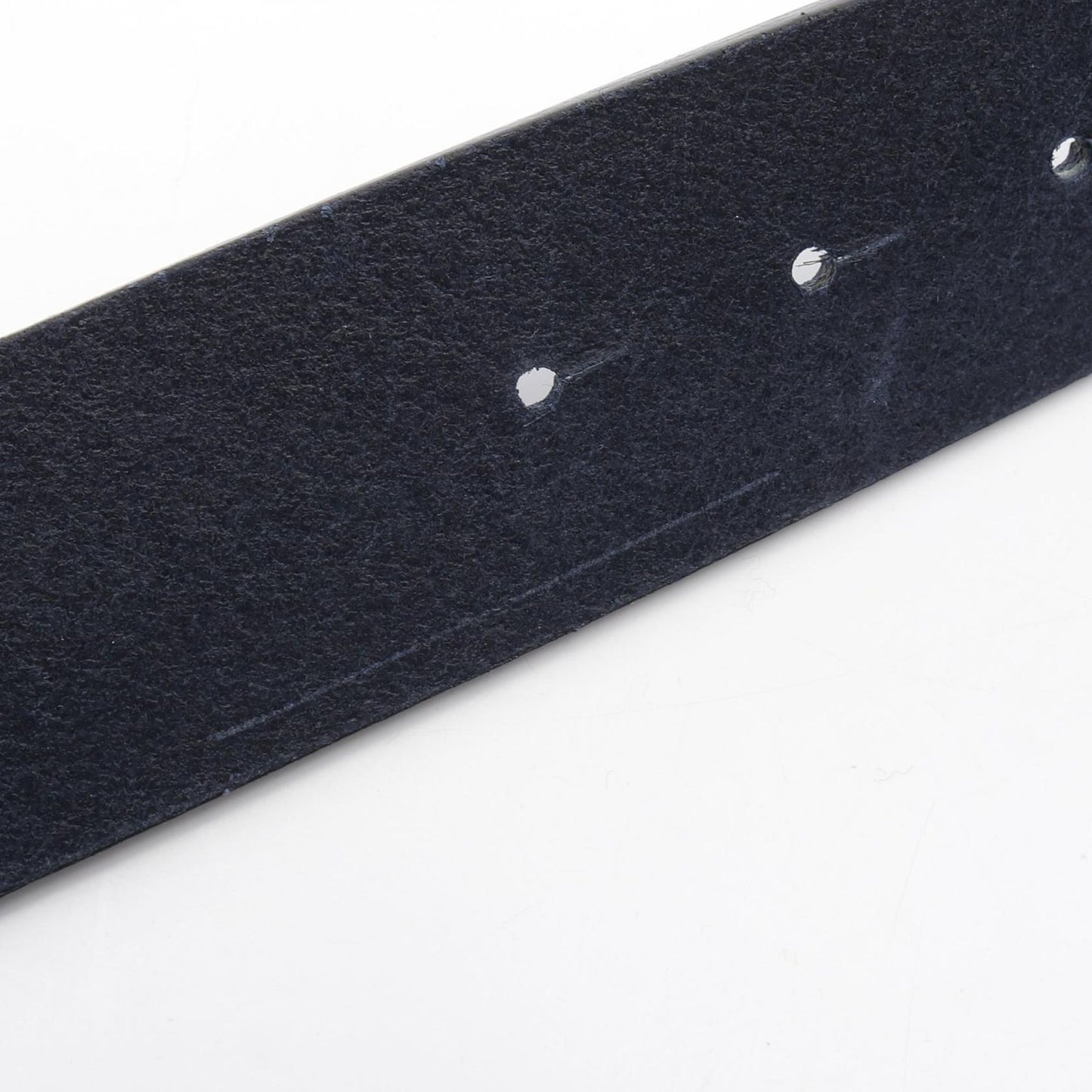 LOEWE Chunky Anagram Belt in Deep Navy Leather - New