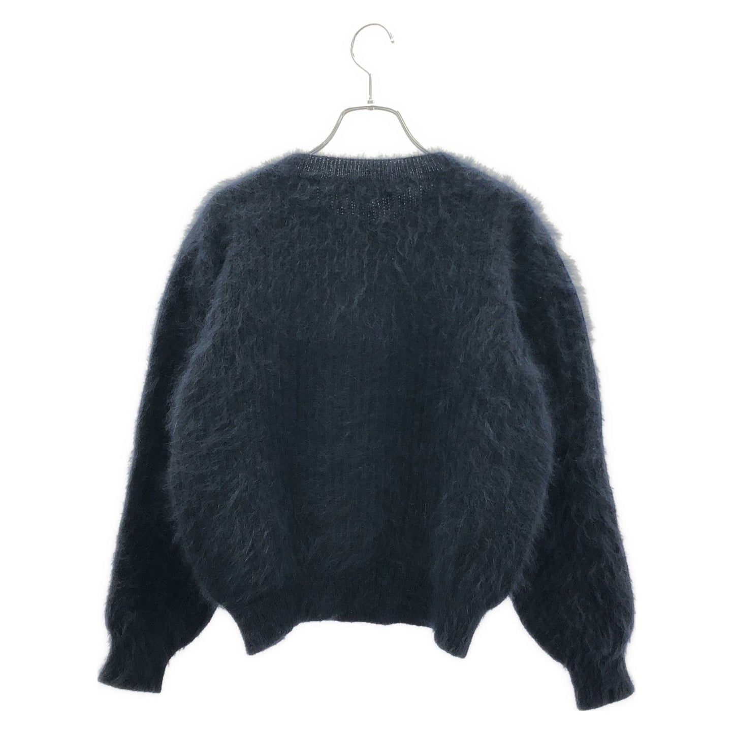 Stella McCartney Navy Wool Knit Sweater - Timeless Elegance