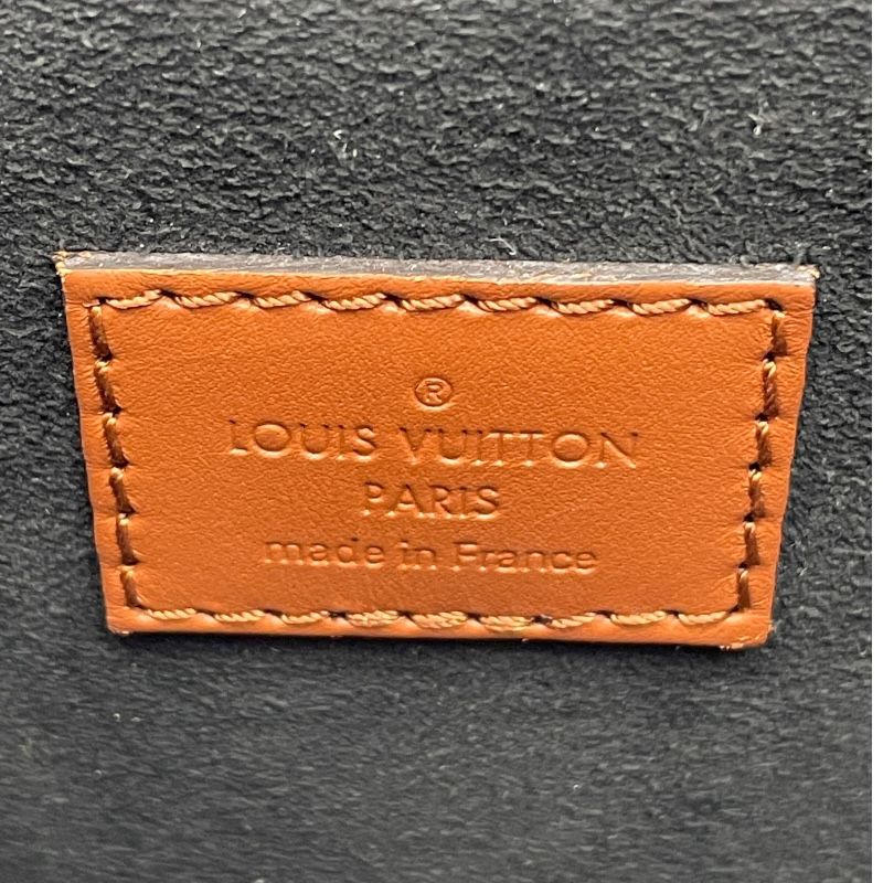 Louis Vuitton Dauphine MM Monogram Reverse Shoulder Bag - Brown