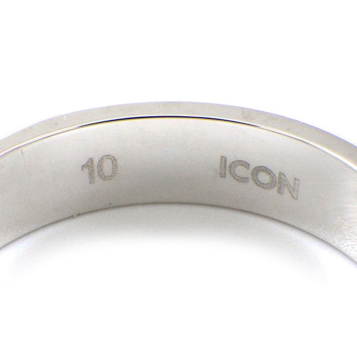 GUCCI Icon Slim Ring in K18 White Gold - Exquisite Craftsmanship