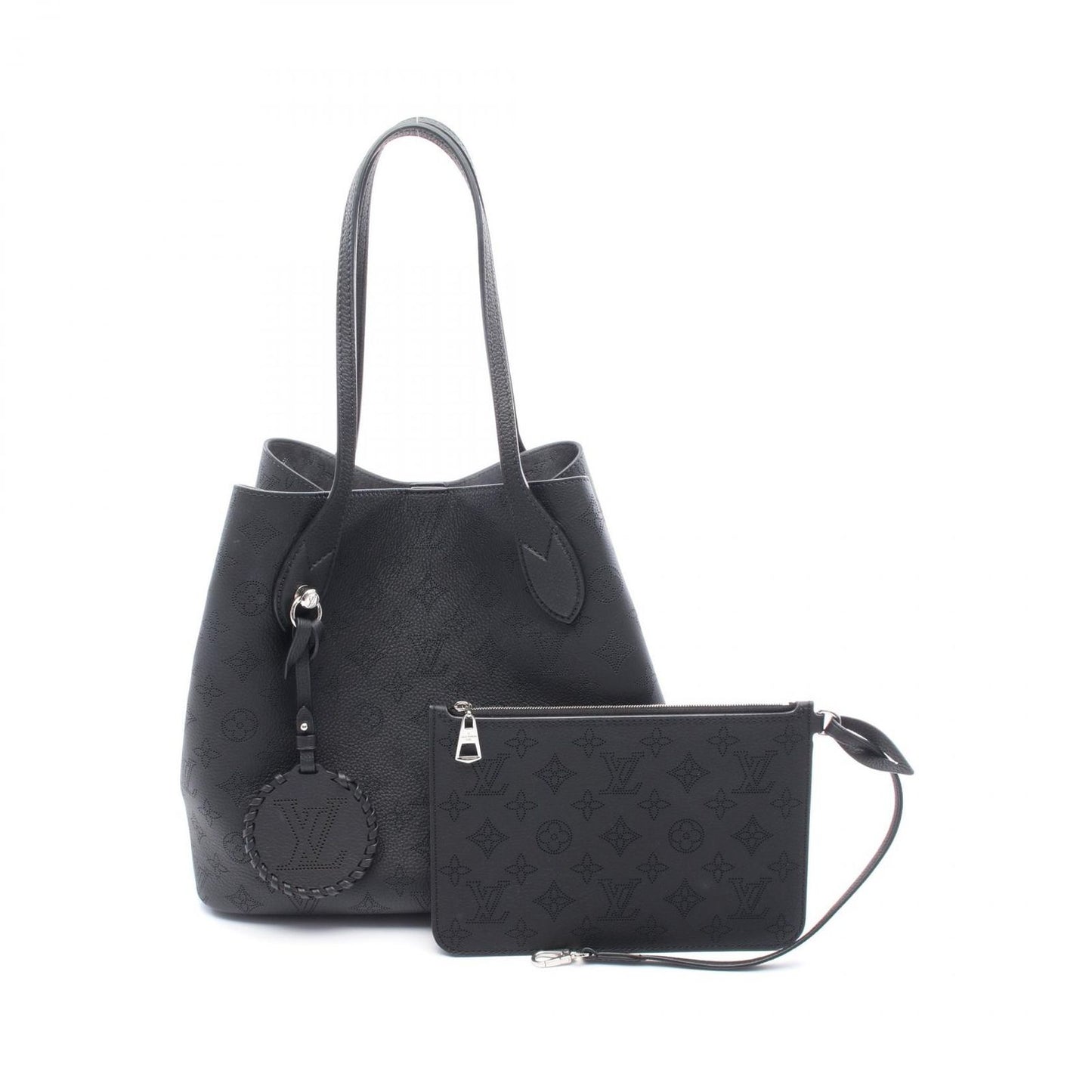 Louis Vuitton Blossom MM Mahina Handbag - Noir Leather