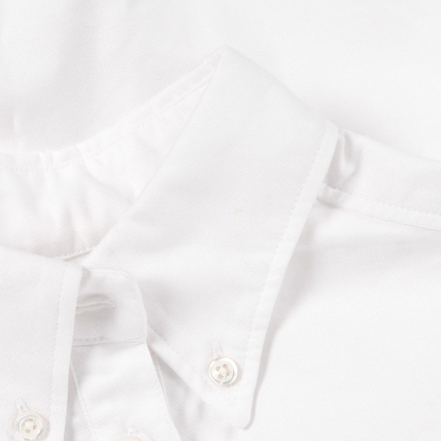 THOM BROWNE Oversized Oxford Shirt - Timeless Elegance in White