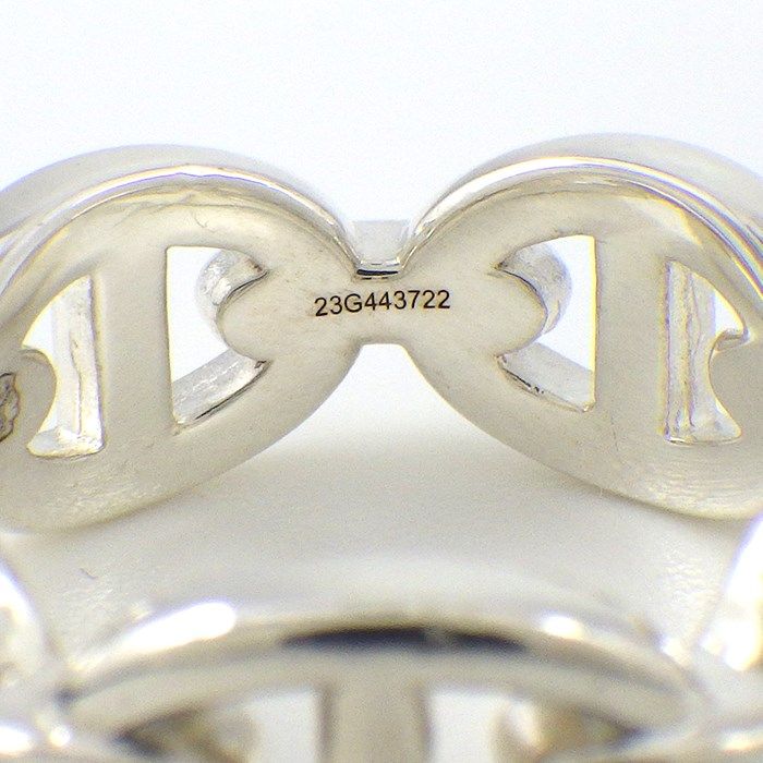 HERMES Chaine d'Ancre PM Ring in Silver 925 - Size 9