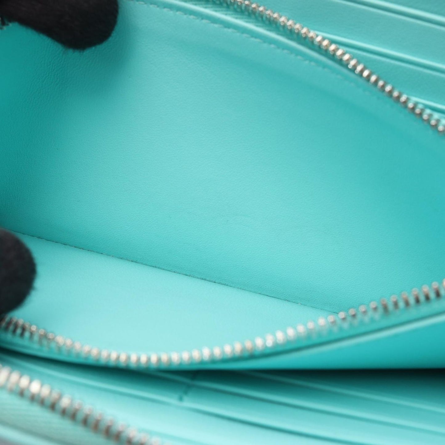 TIFFANY & CO. Return to Tiffany Round Long Wallet in Tiffany Blue