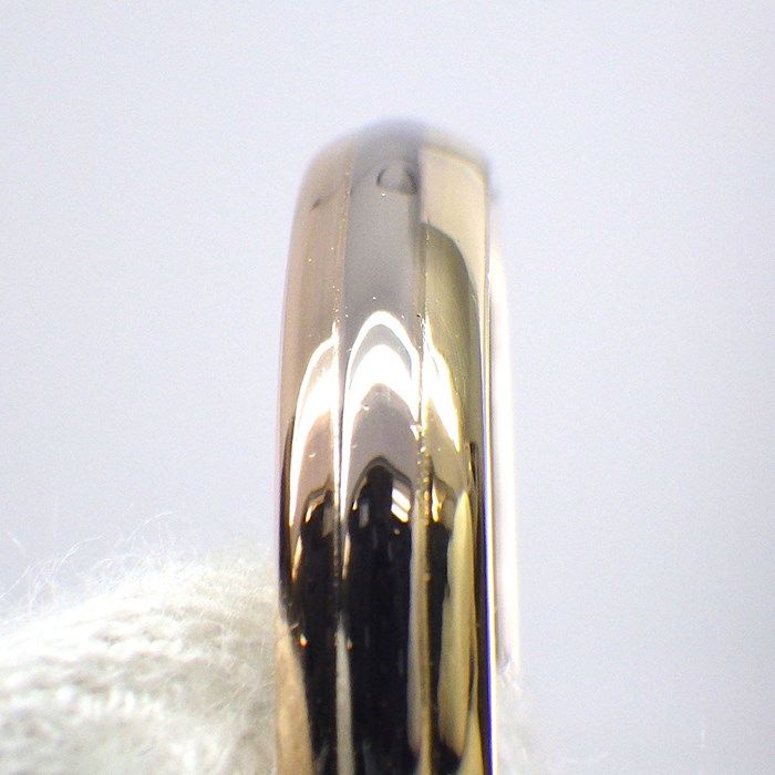 Cartier Monostone Three-Color Gold Ring with Diamond - Size 11