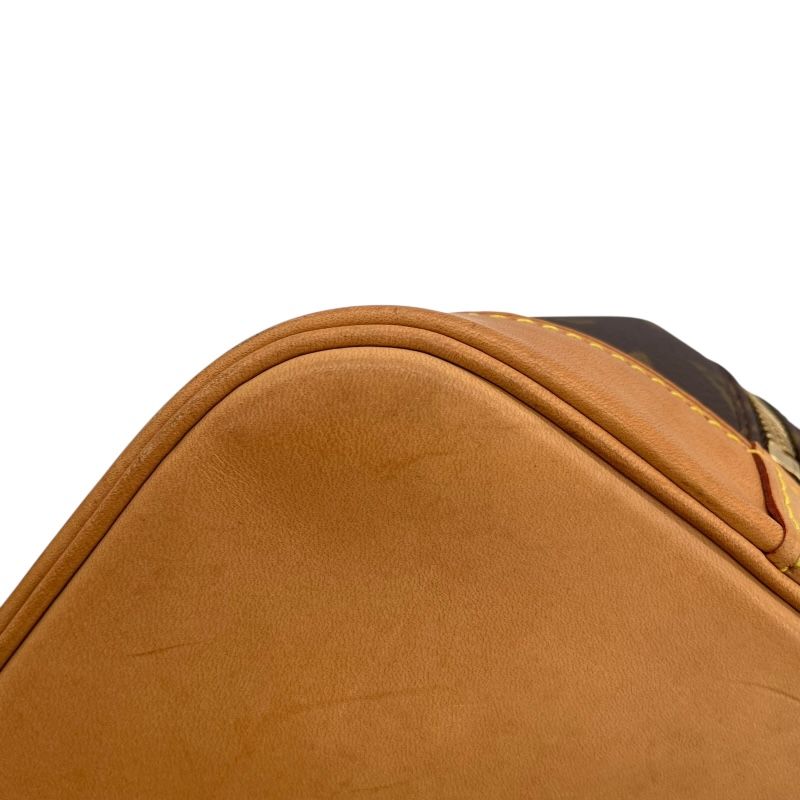 Louis Vuitton Alma M51130 Monogram Canvas Handbag - Brown