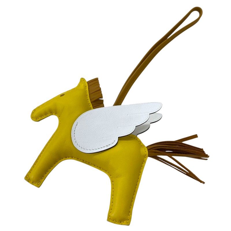 HERMES Rodeo Pegasus MM - Exclusive Yellow, Sesame & White Leather
