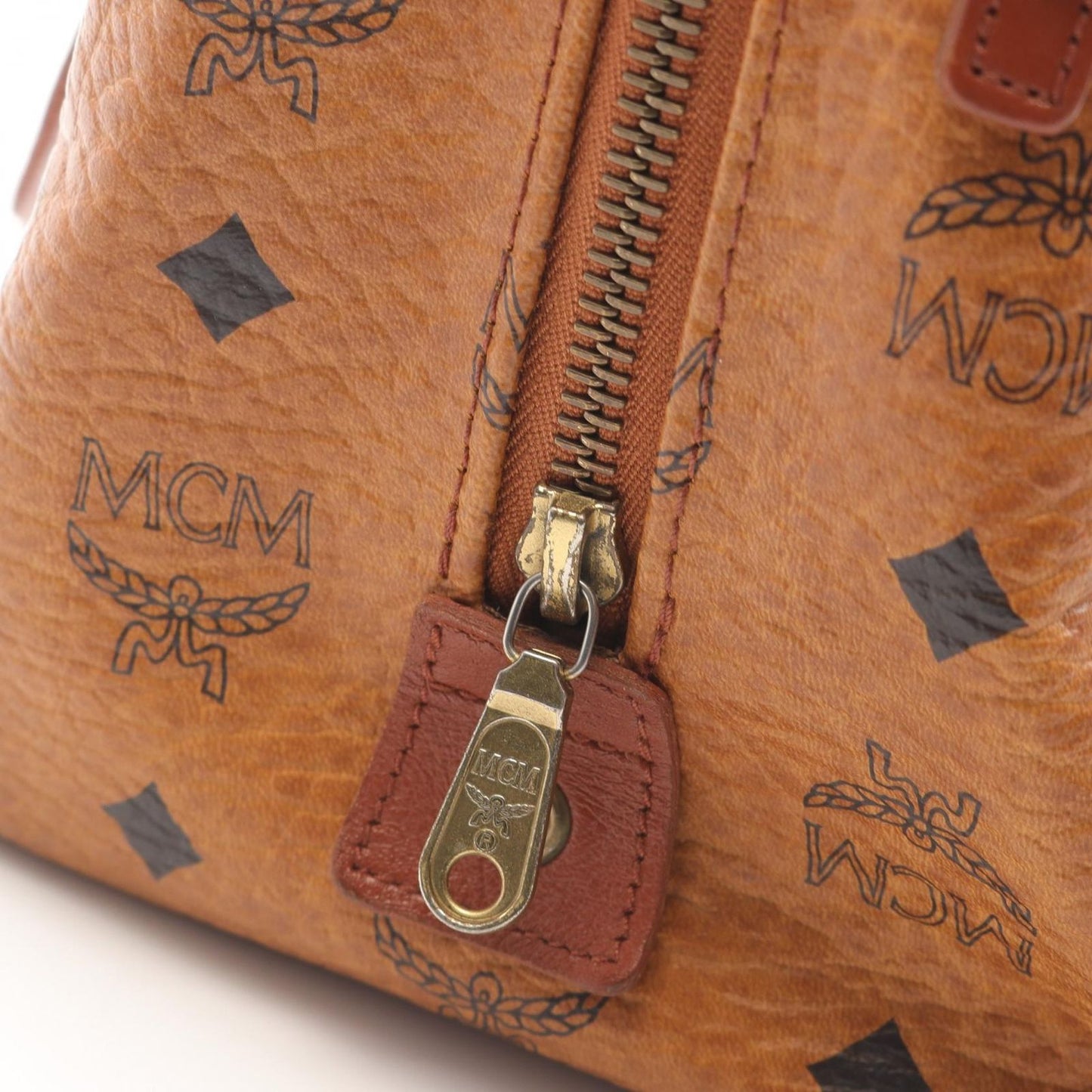 MCM Visetos Brown Handbag - Timeless Elegance