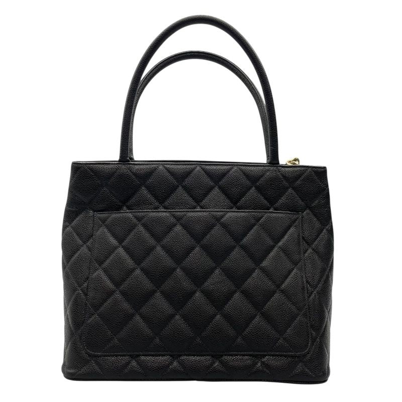 CHANEL Reissue Tote A01804 Black Caviar Skin with Gold Hardware