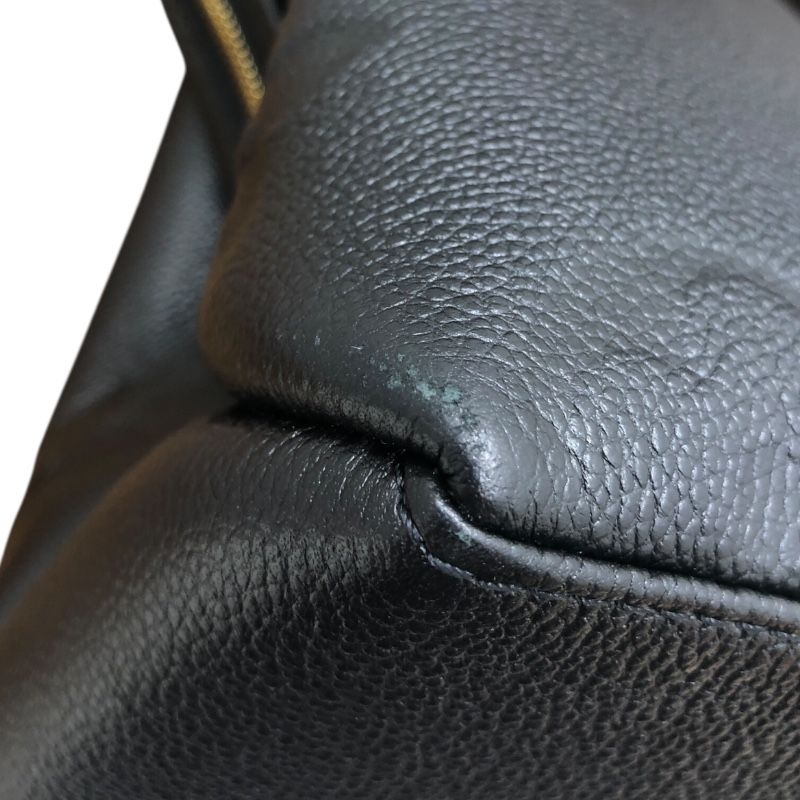 Louis Vuitton Petit Palais PM Black & Gold Monogram Empreinte Bag