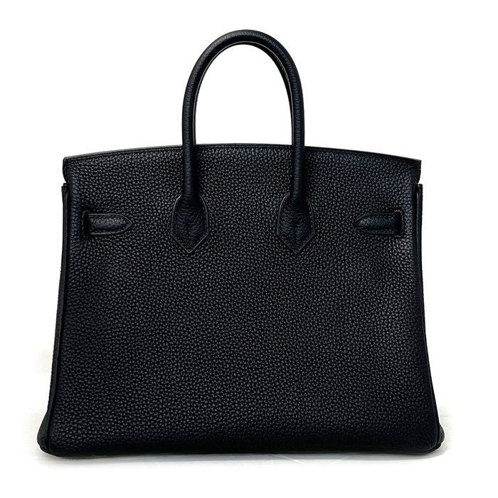 HERMES Birkin 25 Handbag - 2018 Black Togo with Gold Hardware
