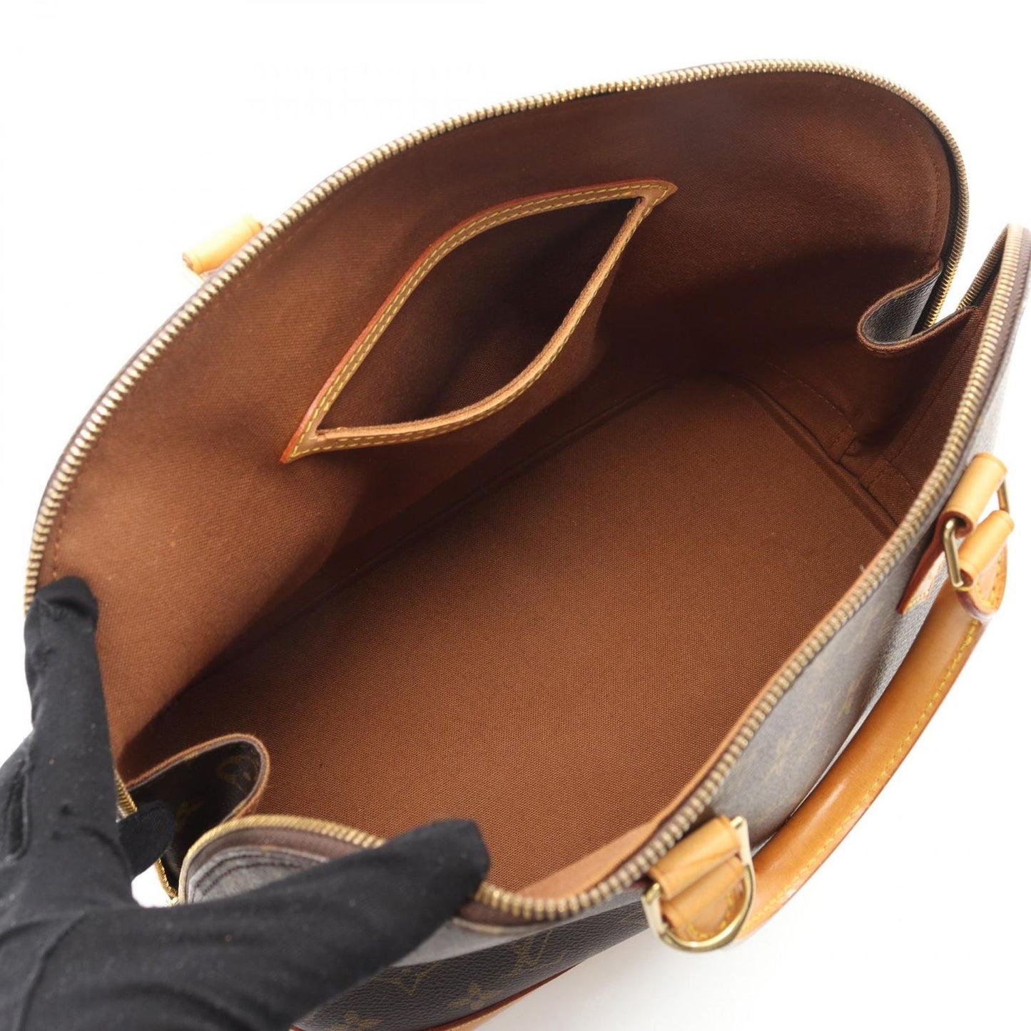 Louis Vuitton Alma PM Handbag - Timeless Elegance in Brown