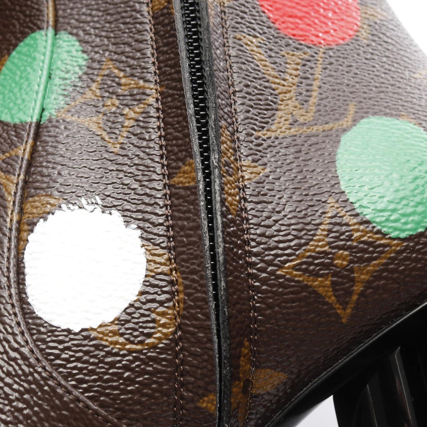Louis Vuitton LV × YK Painted Dot Short Boots - Size 37