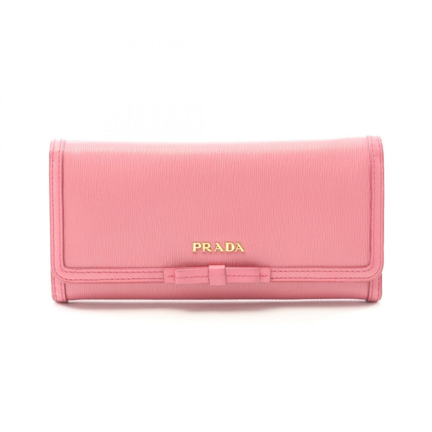PRADA VITTELLO MOVE TR Pink Saffiano Leather Wallet - Timeless Elegance